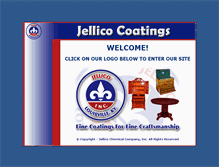 Tablet Screenshot of jellicocoatings.com